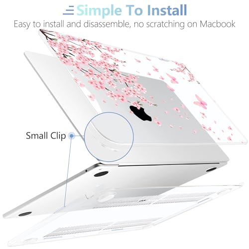 Carcasa MacBook Air 13.6 M2 para evitar arañazos con protector de teclado 5