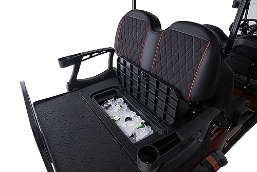 Kandi America 6 Passenger Electric Kruiser for Adults- Electric Golf Cart 6 Seats- Electric Passenger Cart- UTV- EV- Electric Vehicle- Heavy Duty Golf Cart- Powerful 5,000 Watt Electric Motor - Red