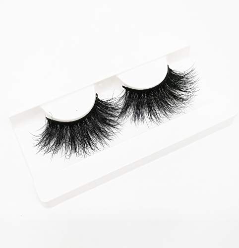 Veleasha-187A 25Mm Lashes Strip 5D Mink Hair High Volume Thick Dramatic Style Long Length Cruelty-Free And Reusable/False Eyelashes #TOP5