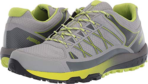 Asolo Women's Grid GV Hiking Shoe Grey Lime 8.5