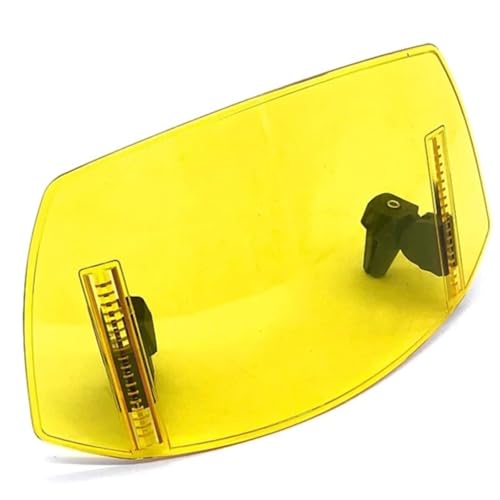 Extension de becquet de pare-brise de moto universelle réduction turbulences