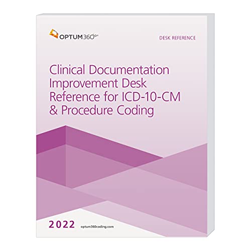 Clinical Documentation Improvement Desk Ref for... 1622547594 Book Cover