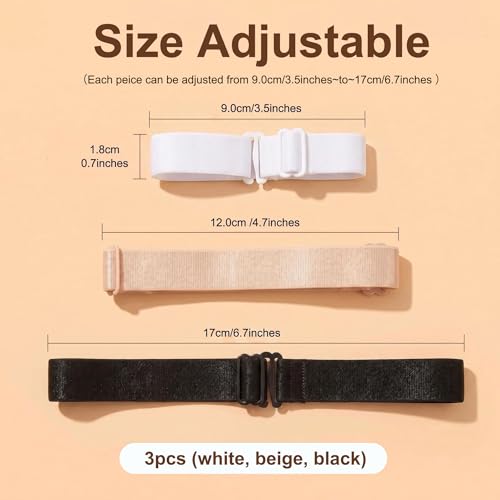 Image of Bra strap holders for slipping, Racerback Converters, stay put strap holder, bra strap clips for the back