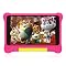 Kids Tablet 7 Inch, Android 13 Tablet for Kids Quad Core 32GB ROM Quad Core, Dual Camera,WiFi, Parental Control Tablets with Kid-Proof Case for Girls and Boys(Pink)
