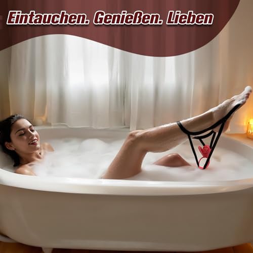 Sex Spielzeug für die Paare Frau Männer, Strap on BDSM Rose Vibration für Frauen, Bondage Vibratorensets für Frauen Klitoris G Punkt mit Fernbedienung Leise, Penisring Vibrator App,Sexspielzeug Spiele