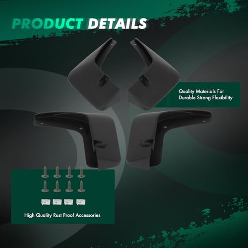 Image of SCITOO Mud Flap Compatible with 2020-2023 for Hyundai Palisade