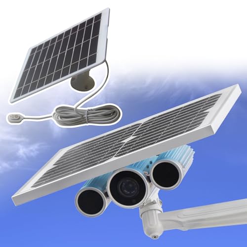 Source d'électricité solaire solide avec outil facile d'installation pour caméra