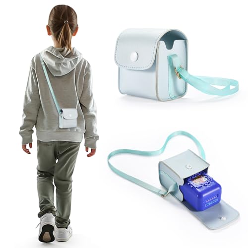 KECHICHENGYUN Storage Bag for Bitzee Interactive Toy Digital Pet,Compatible with Bitzee Disney Interactive Toy Case,Travel Case for Children's Gifts (Light Green)