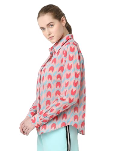 Image of VERO Moda Women Printed Shirt | Long Sleeve | Regular Fit