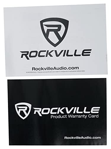 Rockville REQ42-B Black 19 Inch Rack Mount 2 X 21 Band Equalizer thumb #4