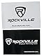 Rockville req42-b schwarz 48,3 cm Rack Mount 2 x 21 Band Equalizer W/Spektrumanalysator