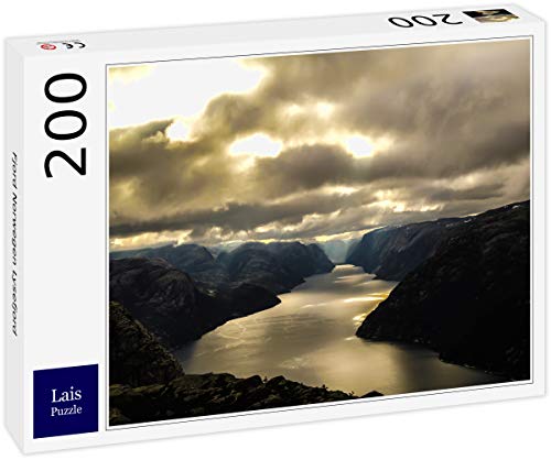 Preisvergleich Produktbild Lais Puzzle Fjord Norwegen Lysefjord 200 Teile