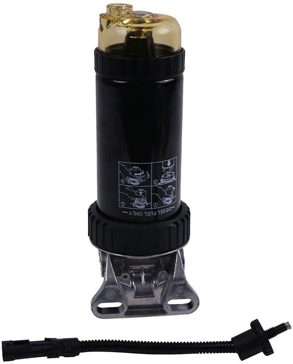 Aftermarket Fuel Filter Water Separator and Housing RE541922 RE529641 Fit Intended For Engine 3029 4045 6068 Excavator Tractor