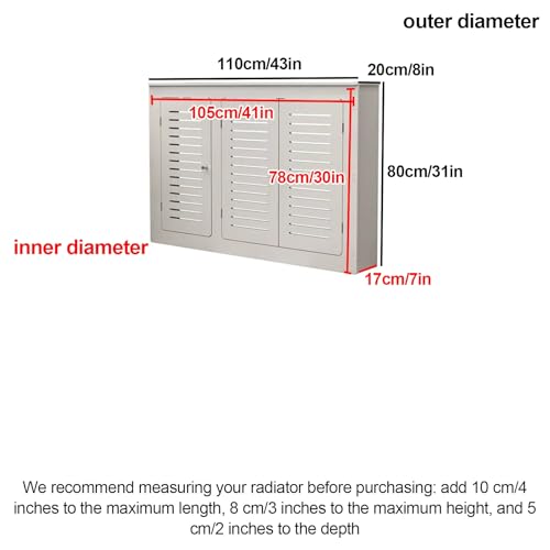 Cubiertas para radiadores para el hogar decorativas en sala de estar y dormitorio elegante 2