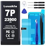 【23900mAh High Capacity】23900mAh Super battery Compatible with iPhone 7 PLUS power more than Original or Other Battery. Brand new 0 cycle, last over 2000 cycles. Make your Phone 7 PLUS last longer and reduce your recharging times. Say goodbye to the ...