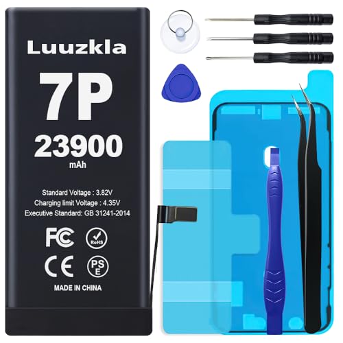 Luuzkla 23900mAh Battery for iPhone 7 Plus with Tools