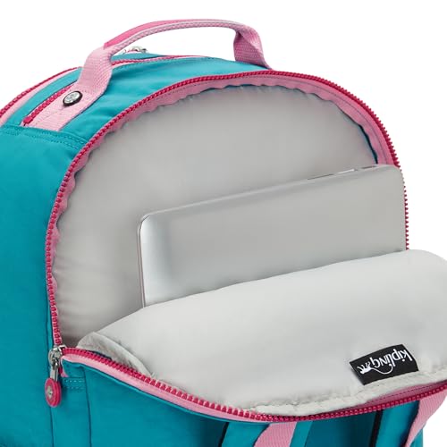 Image of Kipling Women's Seoul Extra Large 17 inch Laptop Backpack, Durable, Roomy with Padded Shoulder Straps, Built-In Protective Sleeve