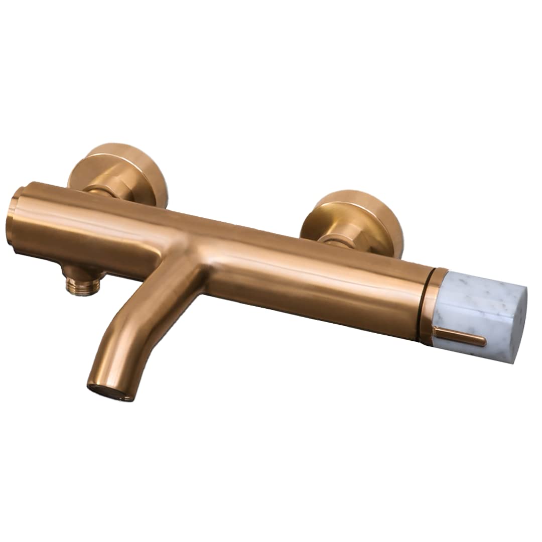 Essebagno 9020336 Manopola armatura łazienkowa z miedzią marmur