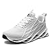 Produktbild Sumateng Herren Laufschuhe Sportschuhe Straßenlaufschuhe Atmungsaktiv Leichte Sneaker Joggingschuhe Fitness Stoßdämpfung Turnschuhe White 45EU