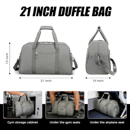 Image of Searock 45L Gym Bag for Men & Women with Shoe Compartment