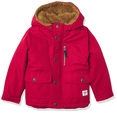 Image of OSHKOSH B'GOSH boys Heavyweight Colorblock Puffer Coat