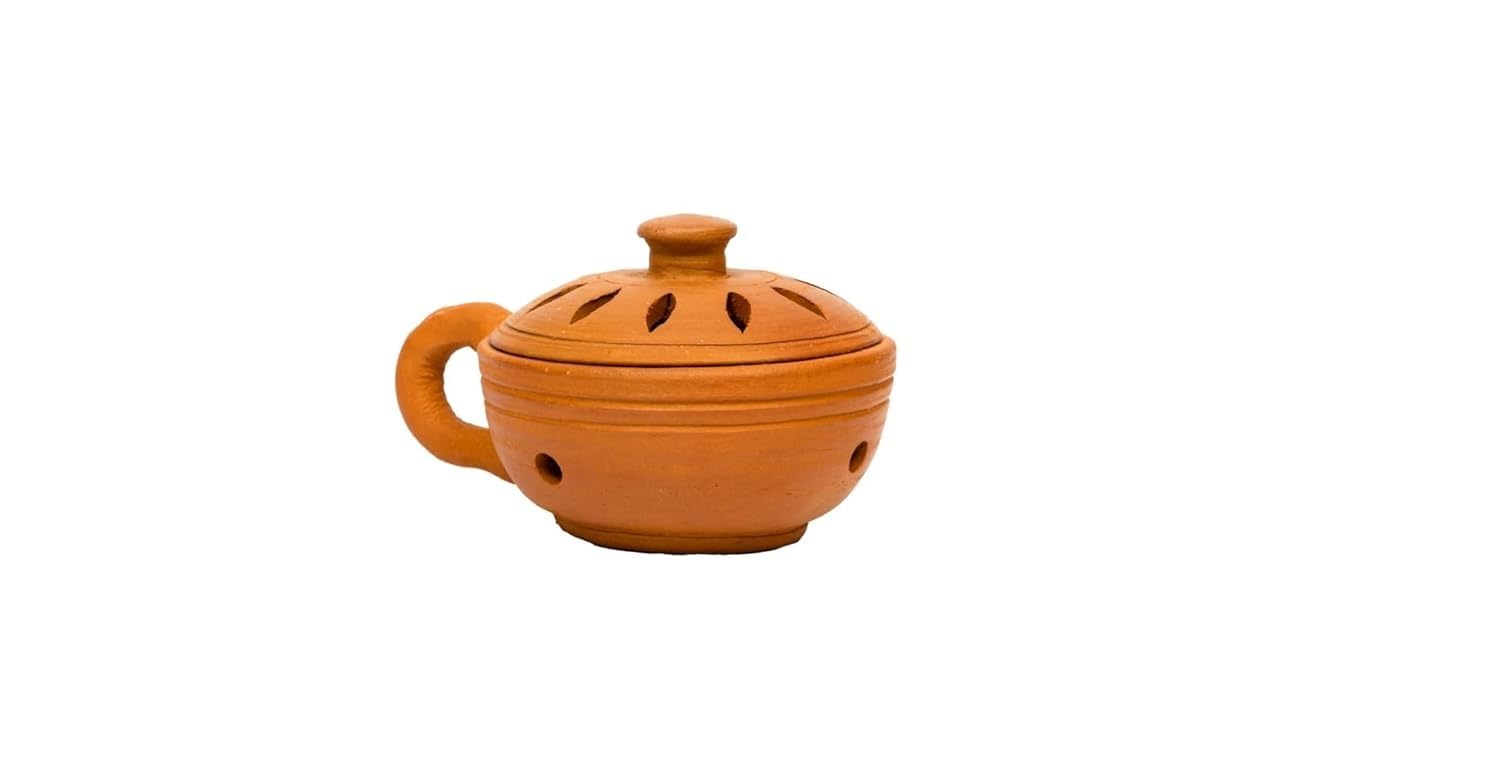 See full amazon price history chart for Our Rural dhunuchi for puja Bengali Incense Burner Incense Holder Incense Diffuser Clay Incense Holder with lid/Sambrani Holder - Pack of 1(Small) Our Rural dhunuchi for puja Bengali Incense Burner Incense Holder Incense Diffuser Clay Incense Holder with lid/Sambrani Holder - Pack of 1(Small) (B0CWHDQVVX) Amazon Price History, Amazon Price Tracker