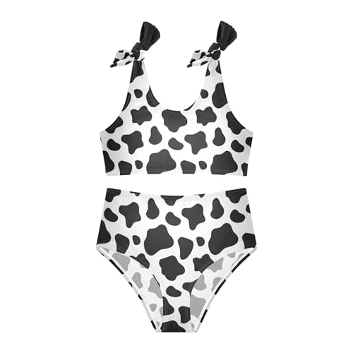 Image of Girls Tankini Swimsuit 2 Piece Pink Unicorn Donuts Summer Beach Bikini Bathing Suit 3T