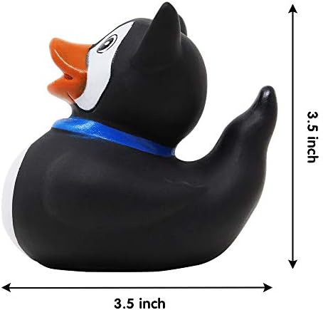 JOYIN 18 Pieces Halloween Fancy Novelty Assorted Rubber Ducks Variety for Fun Bath Squirt Squeaker Duckies, Toy, School Classroom Prizes Ducky, Trick or Treat Fillers and Party Favors