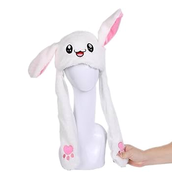 ☆【ryouma】アニマル帽子（うさぎ水色2個、黄色2個）☆ A-342 黄丸ウサぴょん｜着ぐるみレンタル ノースランドペペ