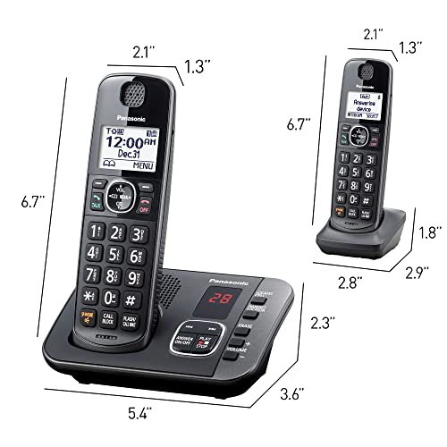 Panasonic KX-TGE633M Dect 6.0 Expandable Cordless Phone System thumb #7