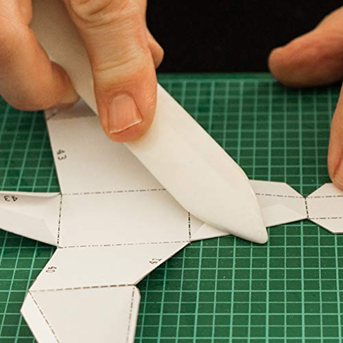 Vencink Genuine Bone Folder Paper Creaser Crafts Scoring Folding Creasing Paper Crafting Tool Set For Diy Handmade Leather Burnishing Bookbinding Books Cards And Paper Crafts (2 Bone Folder) #TOP4