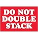 Box Partners 2 x 3 - Do Not Double Stack Labels