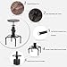 Bar Stools Height Adjustable Swivel Bar Stool Wood and Metal Chair Kitchen Dining Breakfast Industrial Style Breakfast Bars Chairs