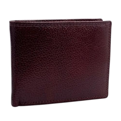 Portefeuille en cuir pour homme marron chocolat idée cadeau idéale