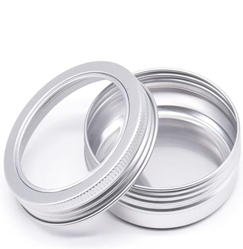 Vasi da viaggio per creme, vasi piccoli con coperc...