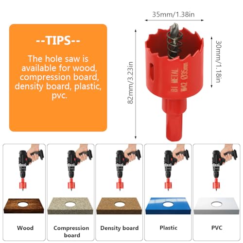 Flintronic 12 Stück Kabeldurchführung Schreibtisch, 35mm Kabeldurchlass mit 1 Lochsäge 60mm, Kabeldurchlass Kabelauslassdose, Schreibtisch Kabellochabdeckungen, für Tisch Büro Schreibtische, Schwarz
