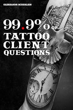 Paperback 99,9% of the questions of tattoo clients Book