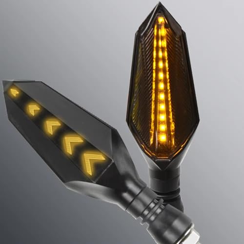 信号灯 Compatible With For ZX6R For ZX10R For Ninja 400 For H2R バイク用ウィンカーライト テールフラッシャー 流れるウィンカーインジケーターに対応