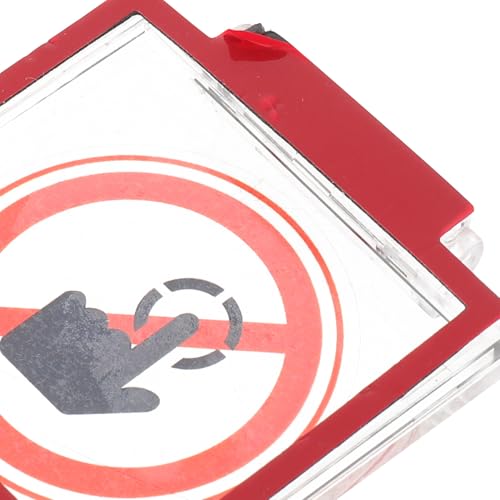 Cubierta de plástico autoadhesiva impermeable para proteger botones de lavavajillas 3