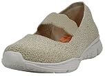 Skechers Seager Power Hitter Womens Mary Janes Casual Neutral UK 5
