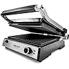Safecourt Kitchen Tosti apparaat – Grill apparaat – Uitneembare platen