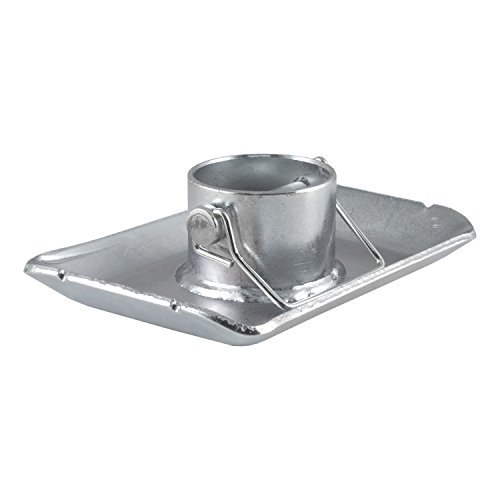 Curt 28272 Trailer Jack Foot, Fits 2-Inch Diameter Tube, Supports 2,000 Lbs #TOP4