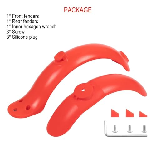 Guardabarros delantero trasero para patinete Xiaomi Pro protector de rueda 4