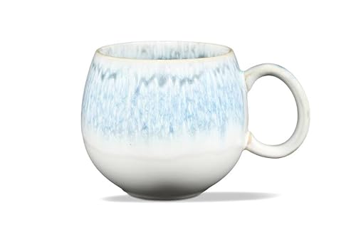 Teeladen Herzberg Maoci Tasse Jumbo 0,5 l Porcelaine Blanc/bleu avec dégradé de couleur