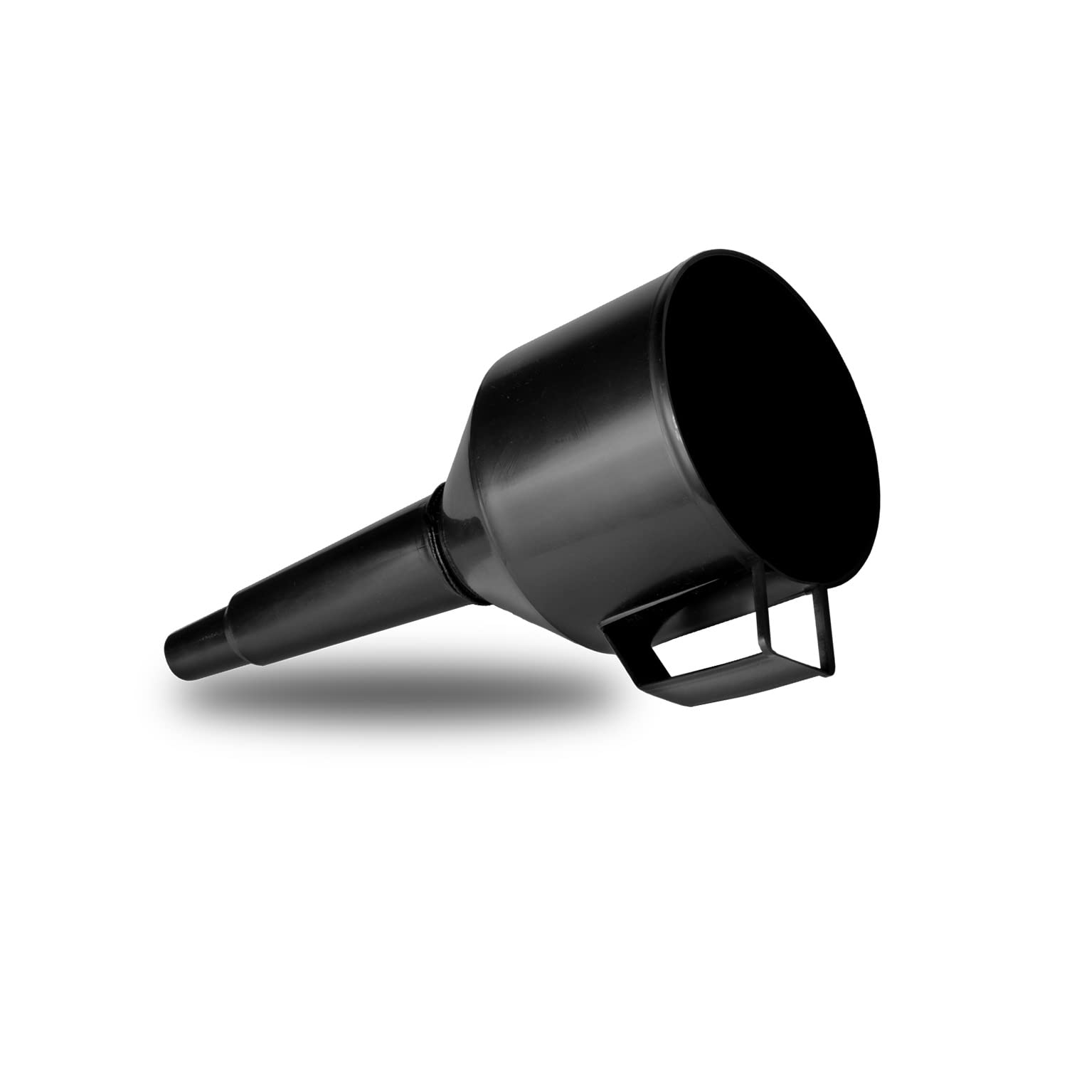 ToM PaR Car Straight Funnel I Filling Funnel I Fuel Funnel I Plastic Oil Funnel I Handle for Holding I Wide Head I Safety Net I Petrol I Diesel I Oil I Windscreen Washer Fluid