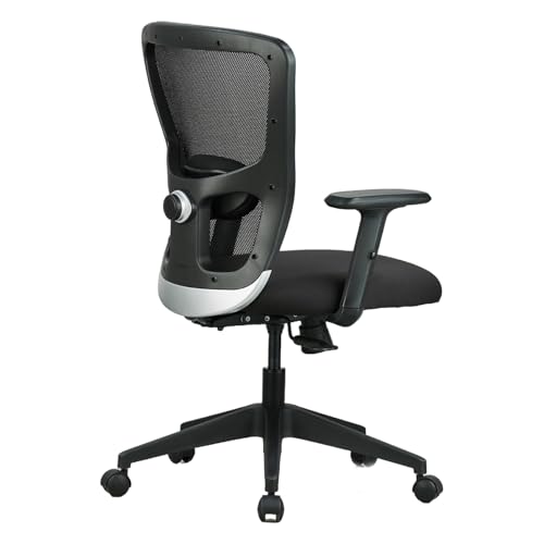 Image of Featherlite ''Astro'' Mesh Home & Office Ergonomic Chair with, Adjustable Lumbar Support, Adjustable Armrest & DIY (Mid Back)