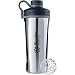 BlenderBottle Radian Insulated Stainless Steel Shaker Bottle, Natural/Black, 26-Ounce
