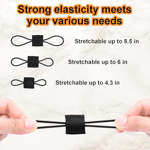 ManTangSun 15PCS Elastic Molle Ribbons