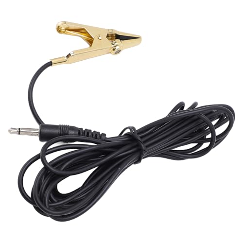 GOWENIC Lavalier Lapel Microphone, 3.5mm TRS Unidirectional Condenser Microphone High Sensitivity Condenser Lapel Mic for Stage, Presenter, Broadcaster, etc