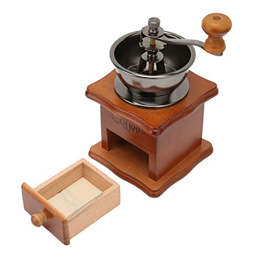 Kaffee-Handmühle, zarte Hand-Kaffeemühle, professionelles Holz für Cafés
